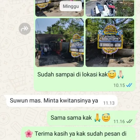 Pengiriman Papan Bunga Duka Terminal Medan