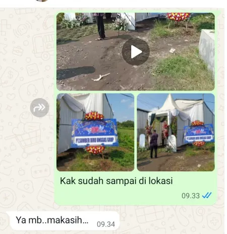 Pengiriman Karangan Bunga Terminal Medan