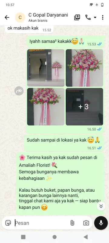 Pengiriman Karangan Bunga Terminal Medan