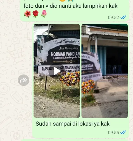 Pengiriman Karangan Bunga Terminal Medan